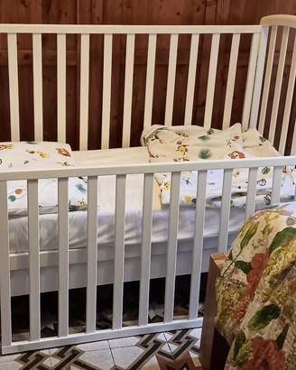 Lettino con sbarre bambini