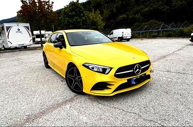 Mercedes A200d AMG PREMIUM – GIALLO UNICO full