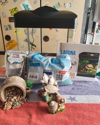 Acquario 20 led 18 litri 