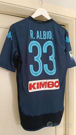 Maglia Napoli Raul Albiol Autografata