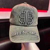 Balenciaga BB paris cappello berretto denim