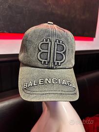 Balenciaga BB paris cappello berretto denim