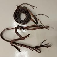 testiere in cuoio per monta western 