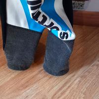 tuta sci gara  parastinchi  scaldamuscoli decatlon