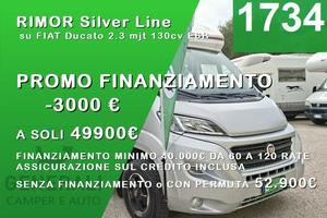 CAMPER RIMOR DUCATO SEMINTEGRALE 6 POSTI SEMIDINET
