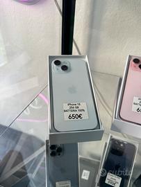 Apple iPhone 15 256 Gb Grado A BATTERIA 100%
