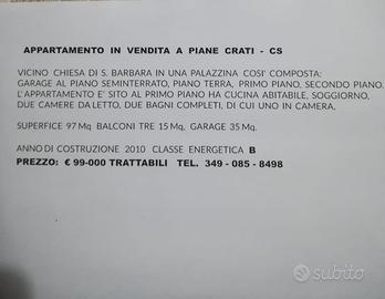 Appartamento con garage