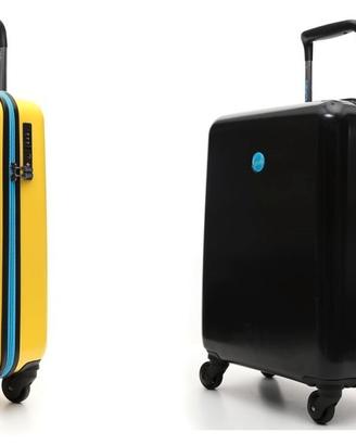 TROLLEY Gabs Fiat 500 GIALLO o NERO CON PROTEZIONE