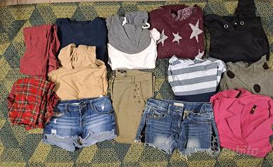 stock abbigliamento ragazza taglia M/L
