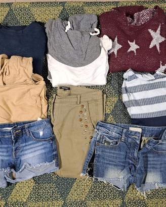 stock abbigliamento ragazza taglia M/L