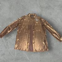 Camicia Sandro Ferrone Oro Metallizzato
