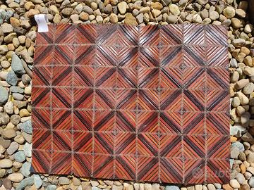 STUOIE in Vera PELLE Intrecciate