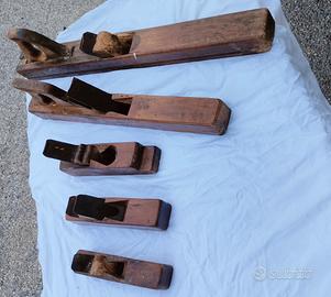 Pialle legno cinque pezzi. lotto intero 