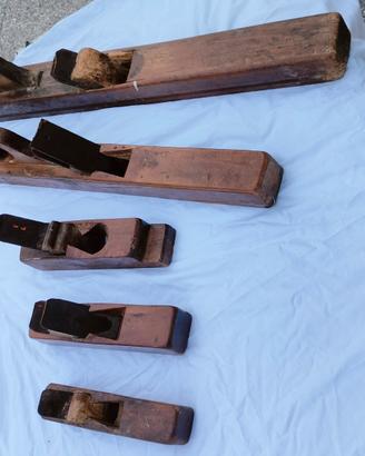 Pialle legno cinque pezzi. lotto intero 