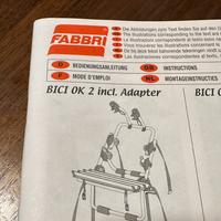 Porta bici auto per baule