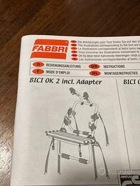 Porta bici auto per baule