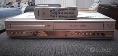 Videoregistratore  phillips combo 6 testine dvd