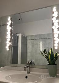 Luci dimmerabili e Specchio 80x100
