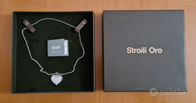 Stroili Oro Collana girocollo con ciondolo cuore