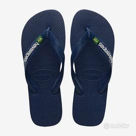 Havaianas Brasil Logo colore blu marino