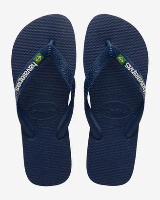 Havaianas Brasil Logo colore blu marino