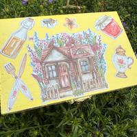Decoupage scatola