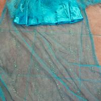 costume elsa con bacchetta 