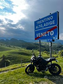 YAMAHA MT125 2023 ABS nero opaco