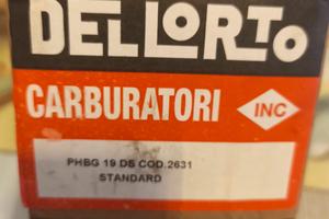 Carburatore Dellorto PHBG 19 due tempi con miscela