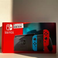 Nintendo Switch Blu E Rossa Completa con Scatola