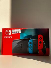 Nintendo Switch Blu E Rossa Completa con Scatola