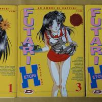 Manga Futari Etchi vol. 1; 3-7; 9