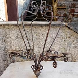 lampadario in ferro