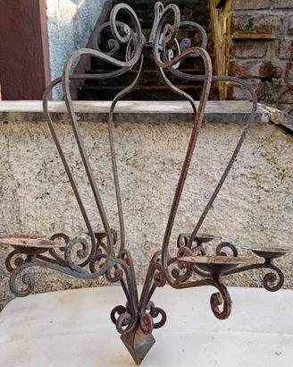 lampadario in ferro