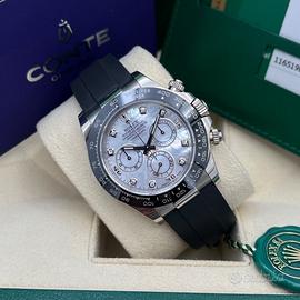 💎ROLEX DAYTONA OYSTERFLEX WHITE GOLD REF.116519LN