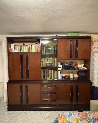 Armadio in legno scuro