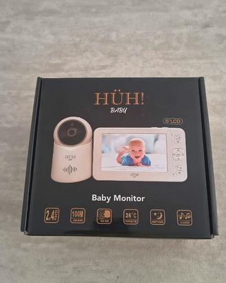 HUH! Baby Monitor WI-FI 2,4ghz, schermo 5" 1080p
