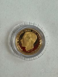 raro marengo oro  20 franchi 999 luxembourg 