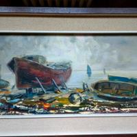 Quadro dipinto ad olio Barbalonga Tommaso 