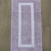 Tappeto bagno rosa 52x107
