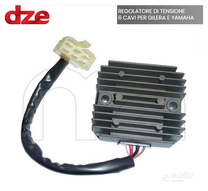 REGOLATORE DI TENSIONE DZE 6 CAVI GILERA E YAMAHA