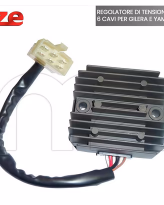 REGOLATORE DI TENSIONE DZE 6 CAVI GILERA E YAMAHA