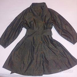 impermeabile ampio tg 44-52 fantasia Paisley 