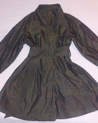 impermeabile ampio tg 44-52 fantasia Paisley 