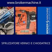 SPRUZZATORE VERNICI GRACO E CHIODATRICE SPIT PULSA