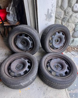 Cerchi e gomme  estive sava 195/55/16