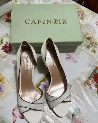 Décolleté open toe Cafeé Nori taglia 39