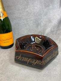 RARO posacenere Veuve Clicquot in ceramica