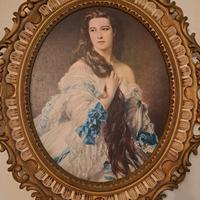 Quadro effetto Vintage Lady Rimsky 