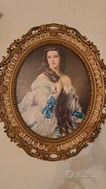 Quadro effetto Vintage Lady Rimsky 